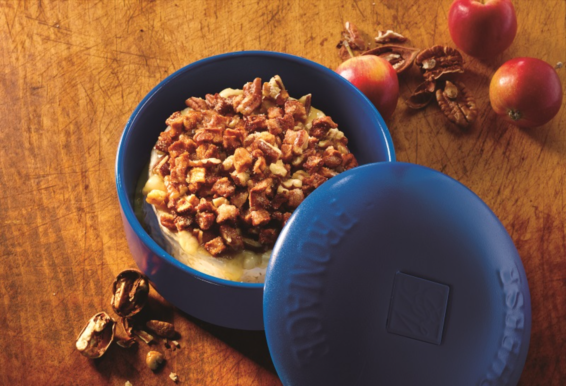 Gourmet Du Village Brie Toppings Apple Pecan