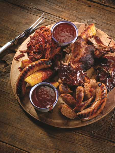 Gourmet Du Village BBQ Sauce Peach Bourbon