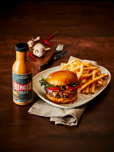 Gourmet Du Village Burger Sauce Spicy Garlic