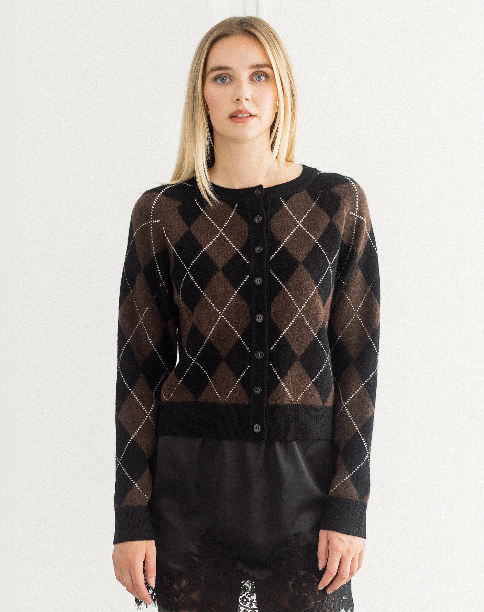 Brunette The Label Little Sister Cardigan