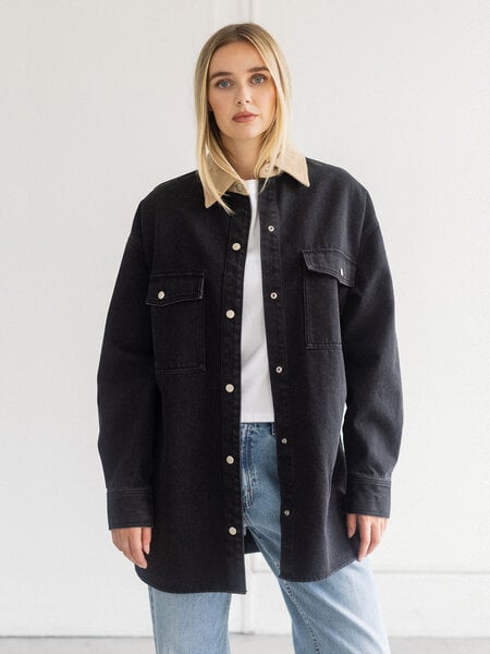 Brunette The Label Shania Jacket with Corduroy Collar