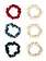 Pretty Festive Holiday Satin Scrunchies