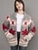 RD Style Daria Raglan Sleeve Shawl Neck Sweater