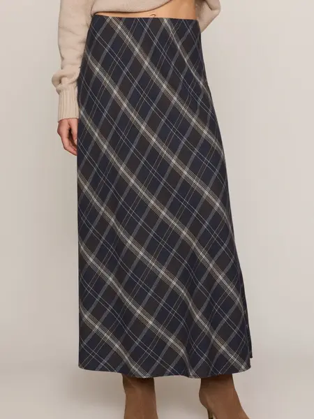 Z Supply Crestview Plaid Skirt