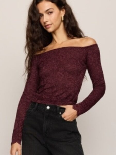 Z Supply Sabrina Stretch Lace Top