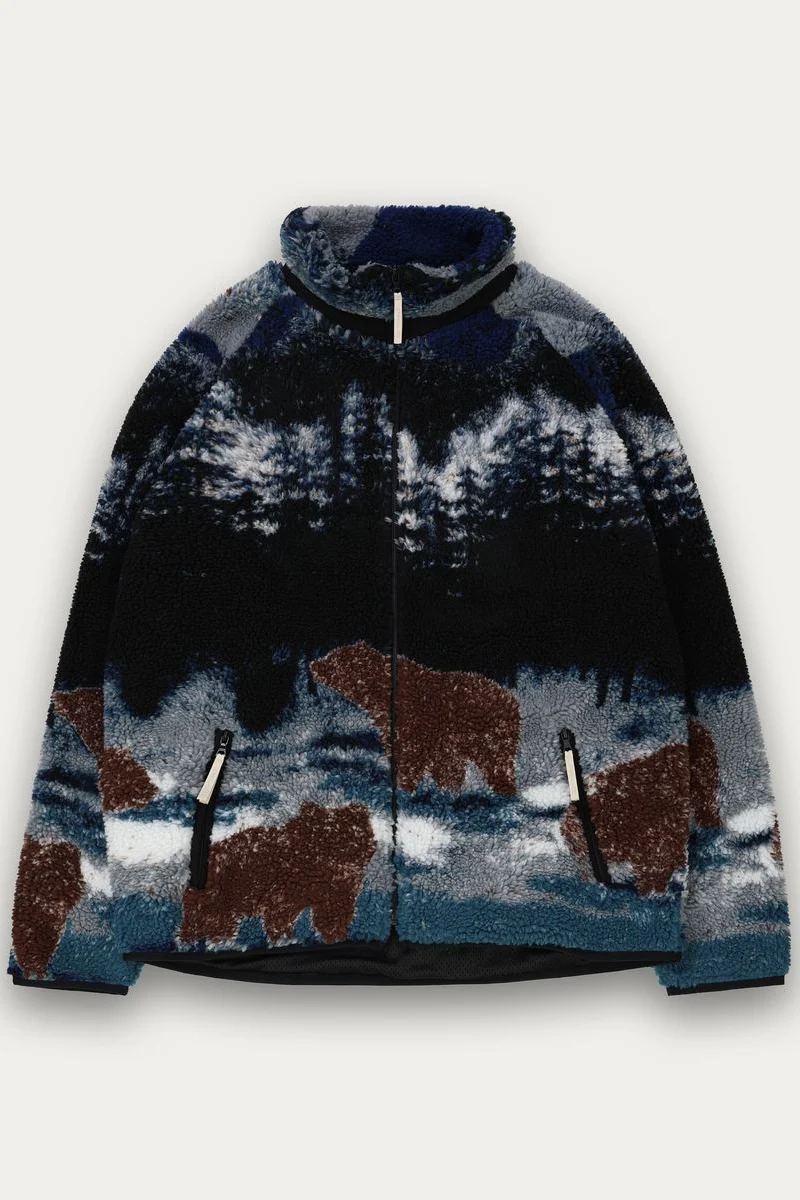 Kuwalla Printed Sherpa Fleece