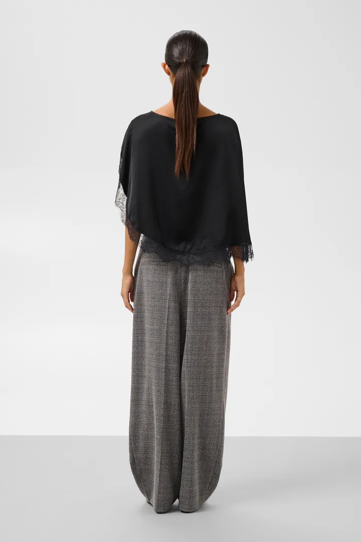 Soaked in Luxury Cinna Lace Cape