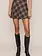 Z Supply Bellissimo Plaid Mini Skirt