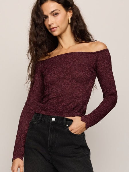 Z Supply Sabrina Stretch Lace Top