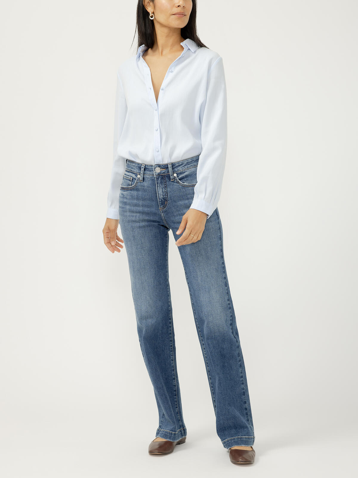 Silver Jeans Avery Trouser Leg