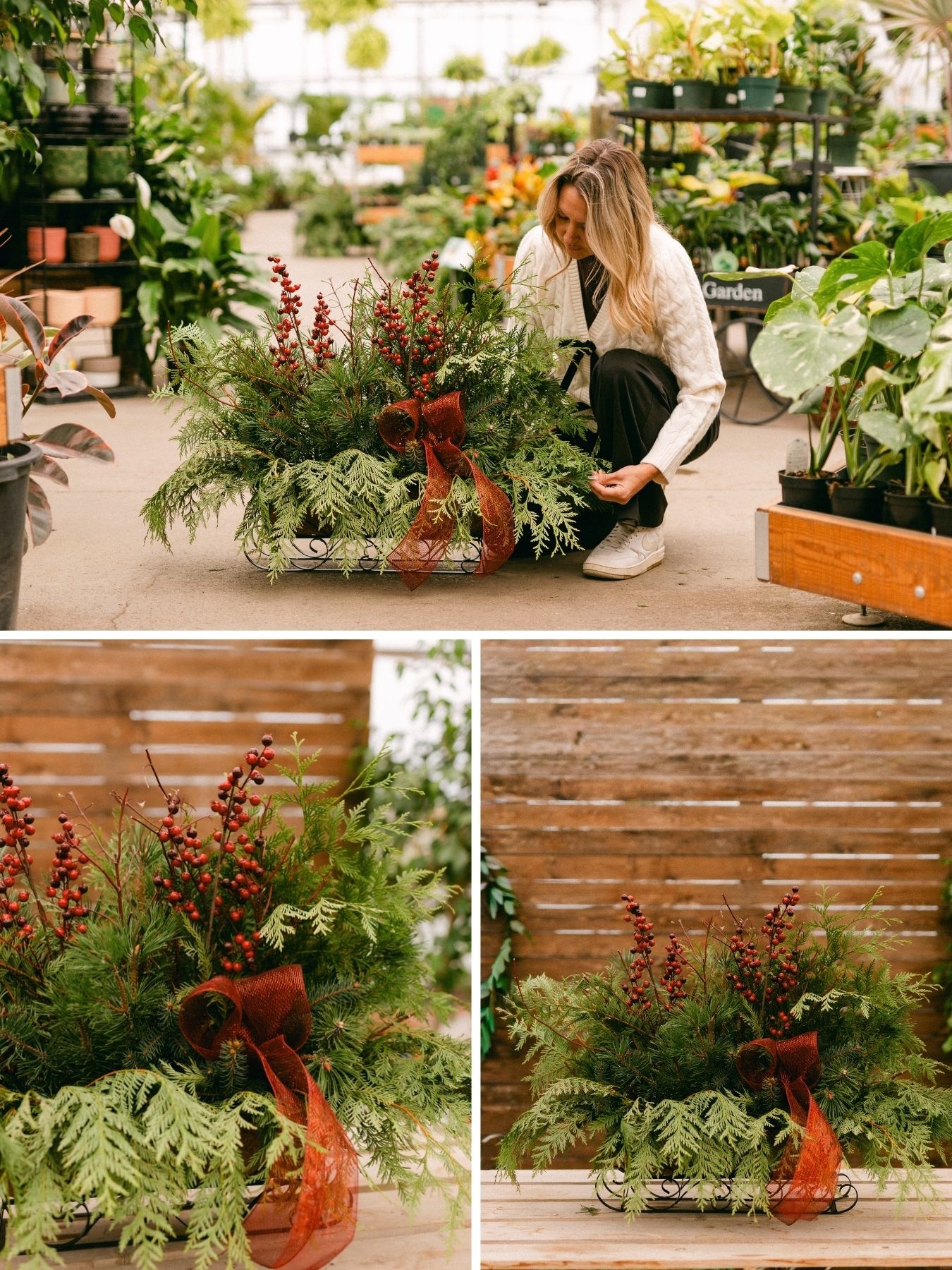 Holiday Porch Planter Make & Take Workshop December 18th @ 6PM