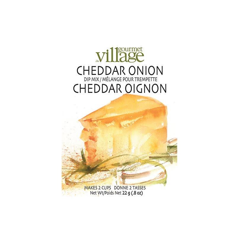 Gourmet Du Village Dip Recipe Box Cheddar Onion