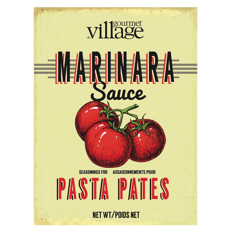 Gourmet Du Village Retro Marinara Pasta Recipe Box