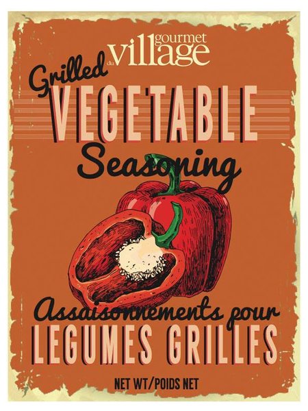Gourmet Du Village Retro Grilled Vegetable Seasoning