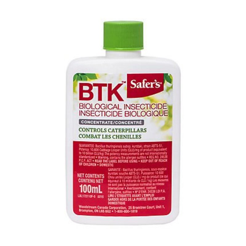 Safers BTK Insecticide Concentrate 100ml