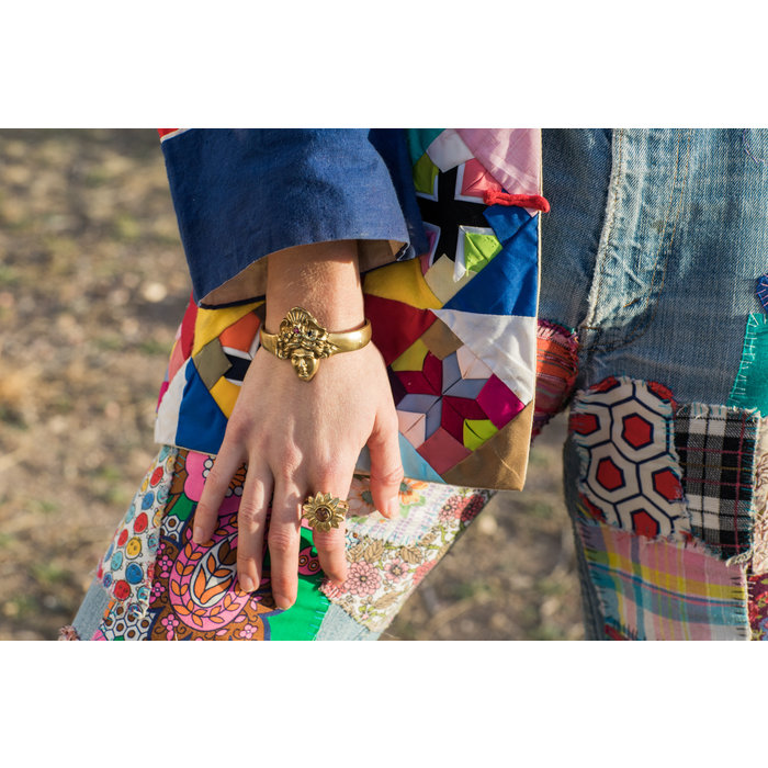 Saint Claude x Freda Ladyface Cuff with Stones