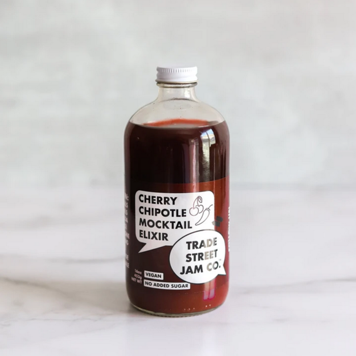 Trade Street Jam Co. - Cherry Chipotle Mocktail Elixer