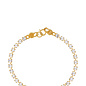 Mondo - Crystal Bracelet 18k gold vermiel