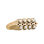 Aesa- Orion's Aqueduct 8 pearls 3mm size Bronze ring