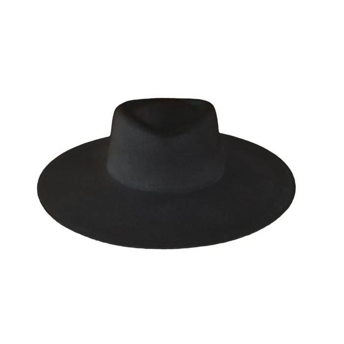 Clyde Black Angora Dai Hat