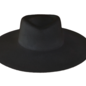 Clyde- Black Angora Dai hat