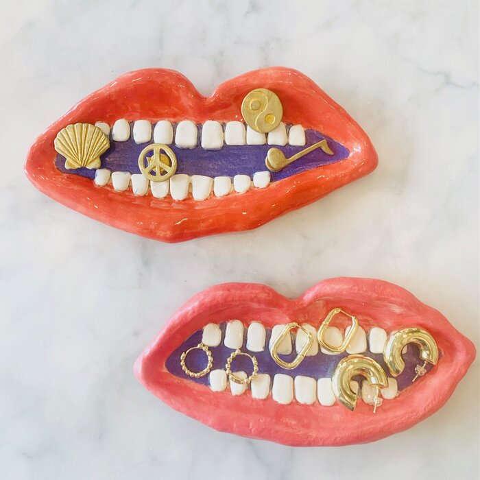 Pearce Williams Ceramics Lips Dish