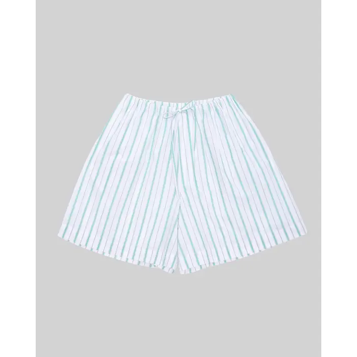 Baserange Kolla Shorts- Cotton Poplin Stripe