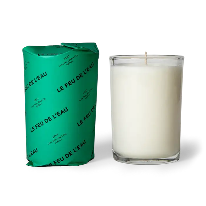 LE FEU DE L'EAU 8 oz candle - Vert