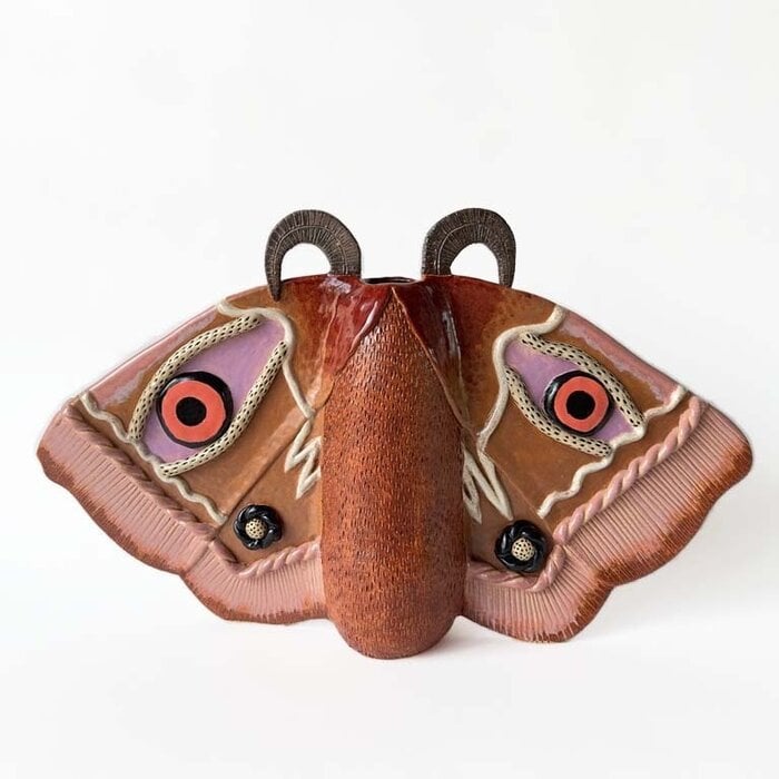 Pearce Williams Emperor Moth Vase