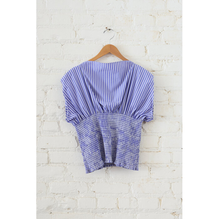 Nomia Smocked Sleeveless Top
