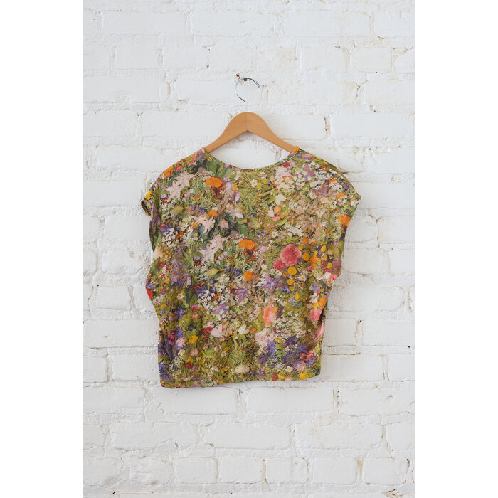 Anntian Knit Floral Top