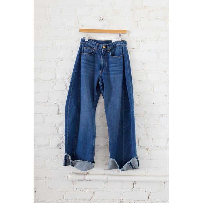 B Sides Relaxed Cuff Lasso Jean