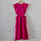 Batsheva Apron Dress Fuschia