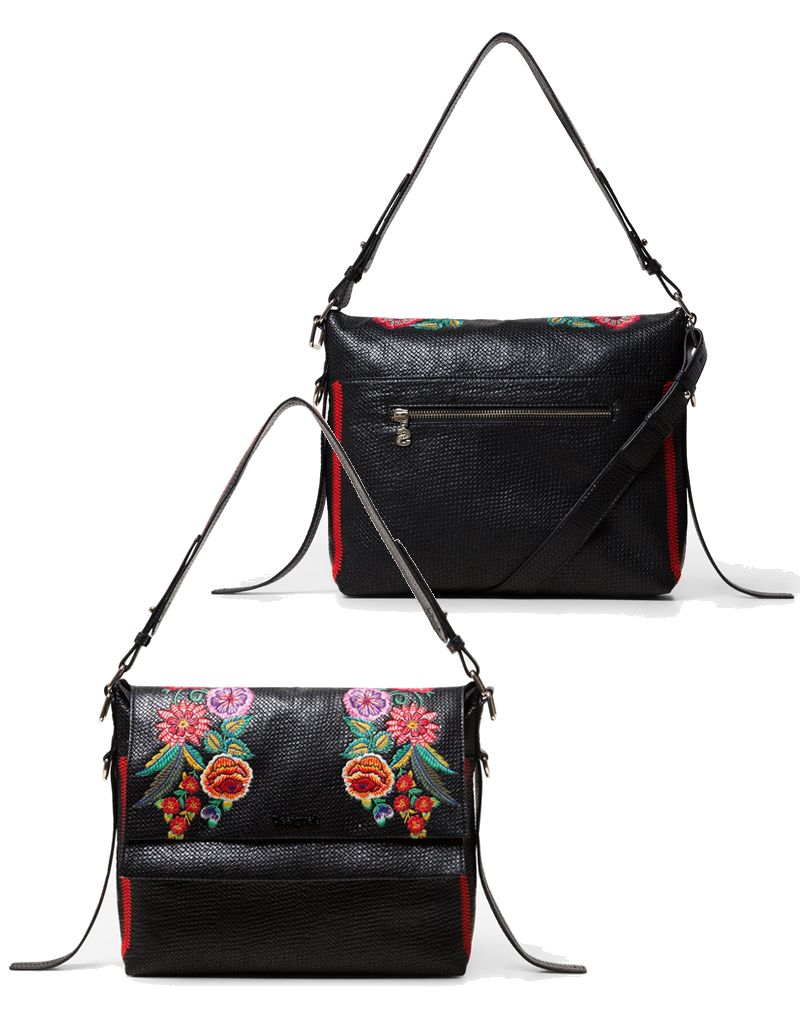 Mex Kiev Mini Fl Woven Messenger Bag