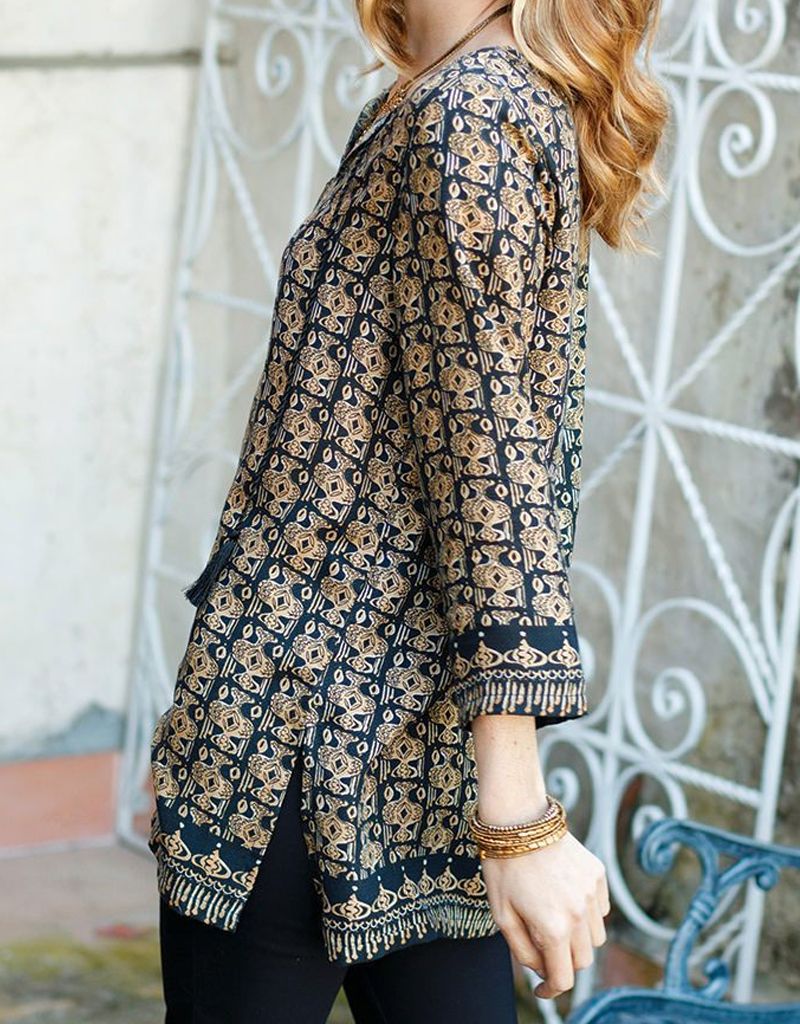 kenya tamsna tunic maria luisa boutique rock paper flower tunic