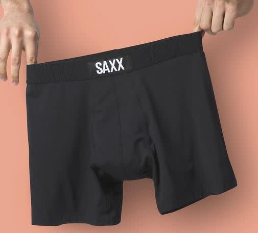 SAXX UNDERCOVER BOXER BRIEF- BLACK SAXX UNDERCOVER BOXER BRIEF- BLACK