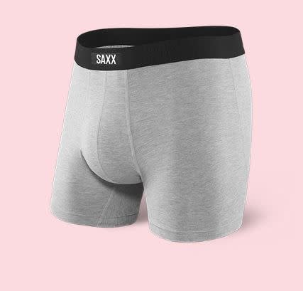 SAXX UNDERCOVER BOXER BRIEF- GREY HEATHER SAXX UNDERCOVER BOXER BRIEF- GREY HEATHER