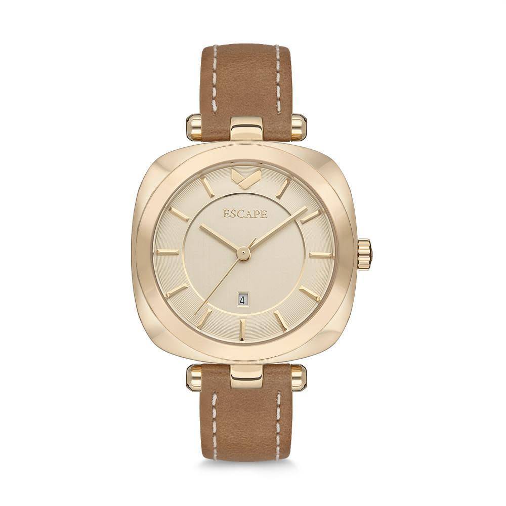 ESCAPE LADIES COACHELLA GOLD/TOBACCO LEATHER ESCAPE LADIES COACHELLA GOLD/TOBACCO LEATHER