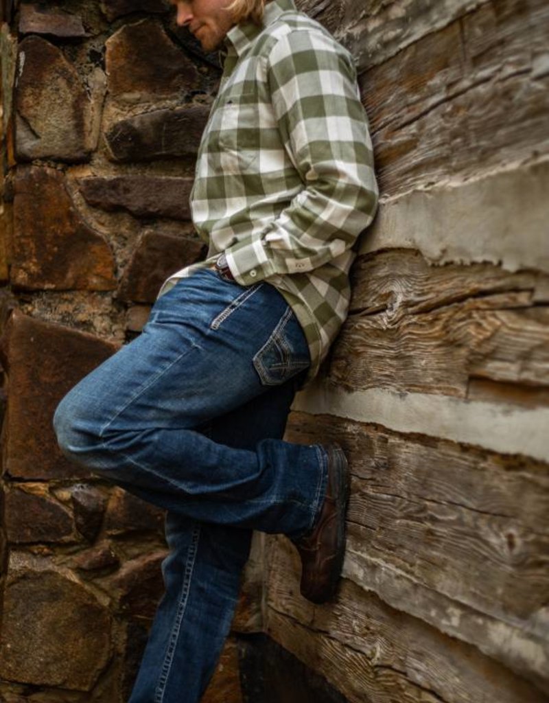 FISH HIPPIE HENNY PLAID BUTTONDOWN