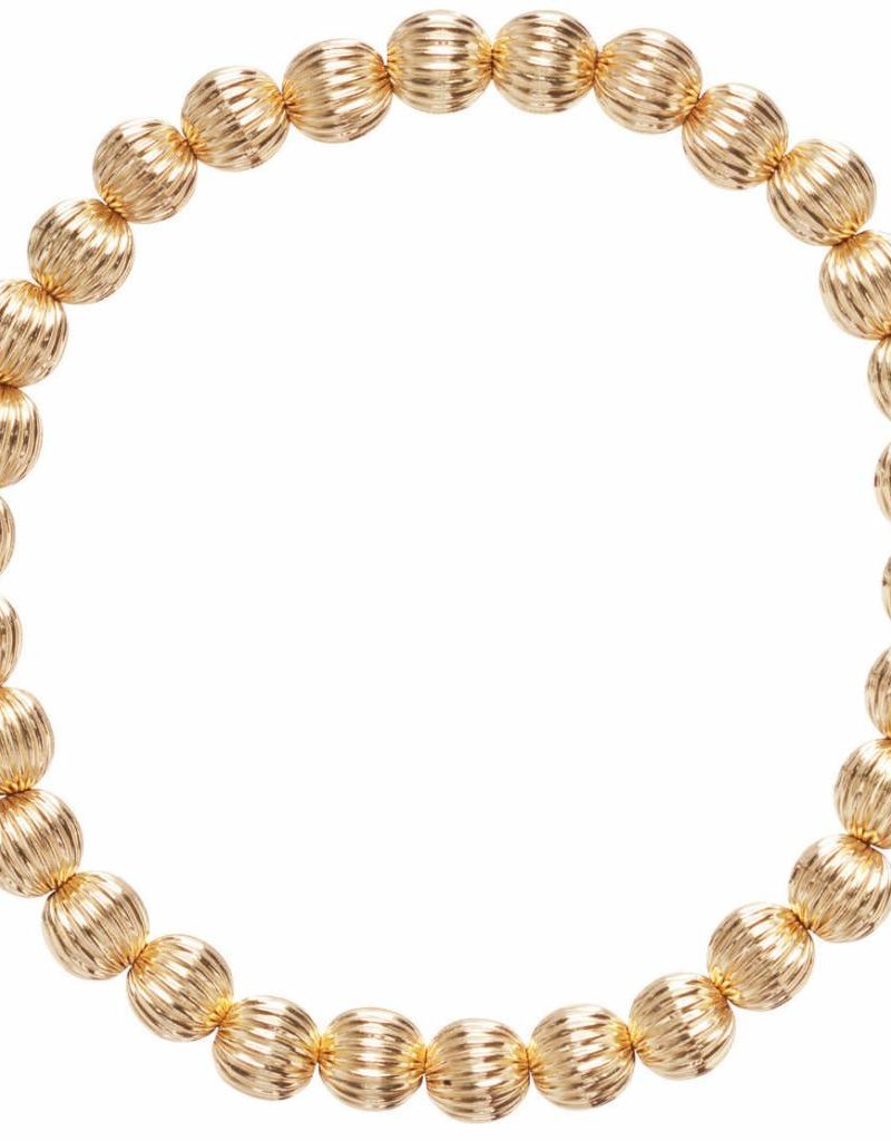 ENEWTON DIGNITY GOLD 6mm BEAD BRACELET