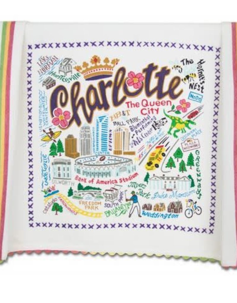 CATSTUDIO CATSTUDIO GEOGRAPHY DISH TOWEL