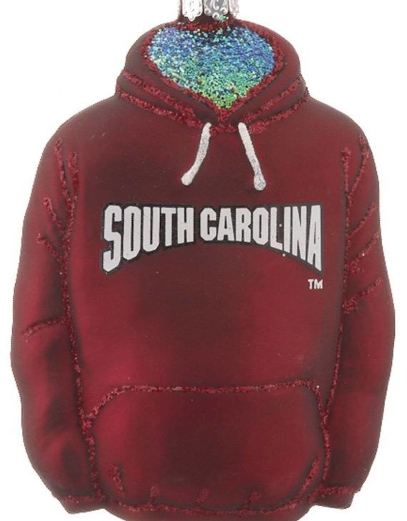 OLD WORLD CHRISTMAS SOUTH CAROLINA HOODIE ORNAMENT