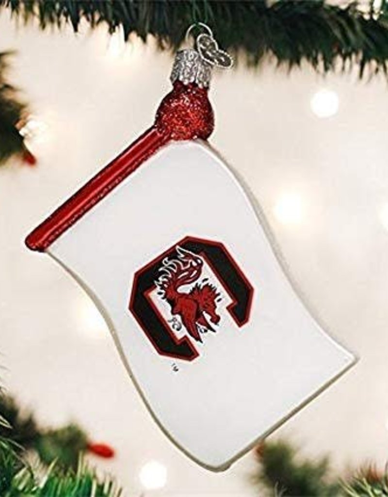 OLD WORLD CHRISTMAS SOUTH CAROLINA FLAG
