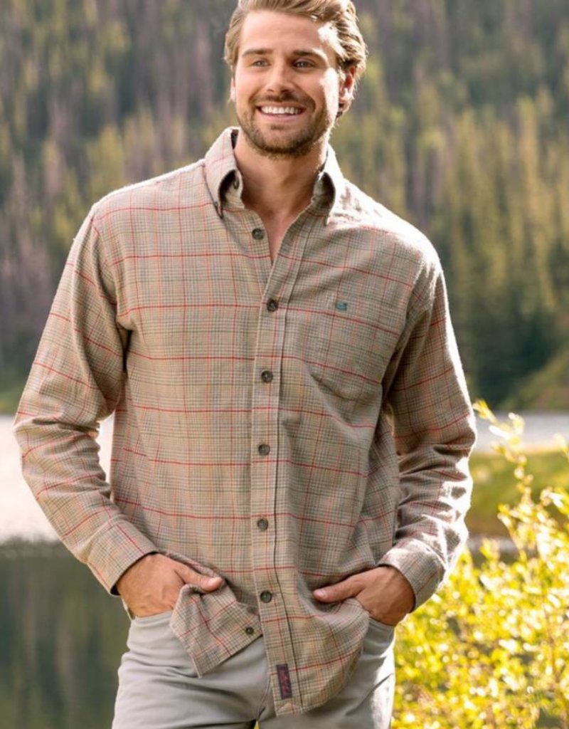 SOUTHERN MARSH MADISON HOUNDSTOOH FLANNEL