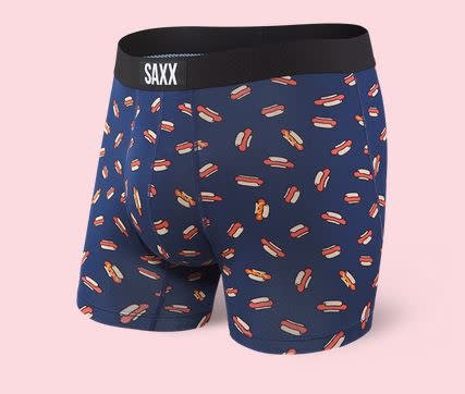 SAXX VIBE BOXER BRIEF- HOT DOGGIN SAXX VIBE BOXER BRIEF- HOT DOGGIN