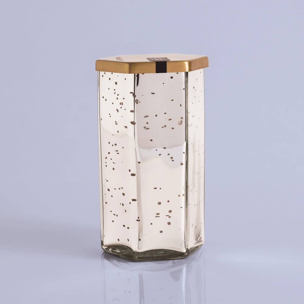CAPRI BLUE VOLCANO MERCURY HEXAGON CANDLE CAPRI BLUE VOLCANO MERCURY HEXAGON CANDLE