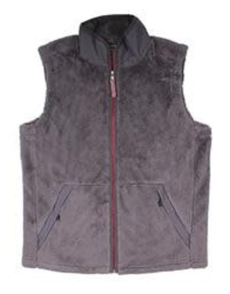 TRUE GRIT LUXE DOUBLE PLUSH ZIP VEST