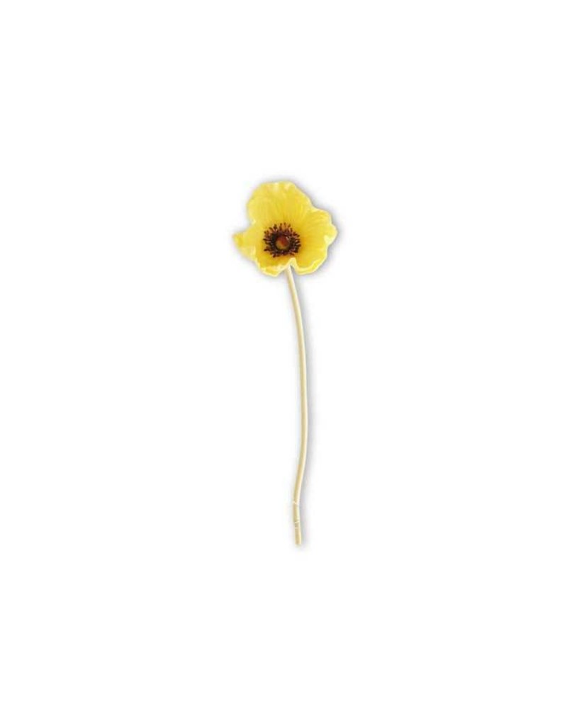9.5 INCH REAL TOUCH POPPY STEM