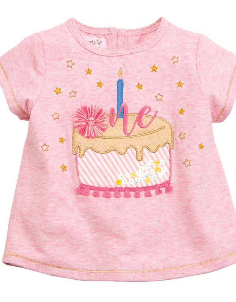 MUD PIE BIRTHDAY TEE- ONE