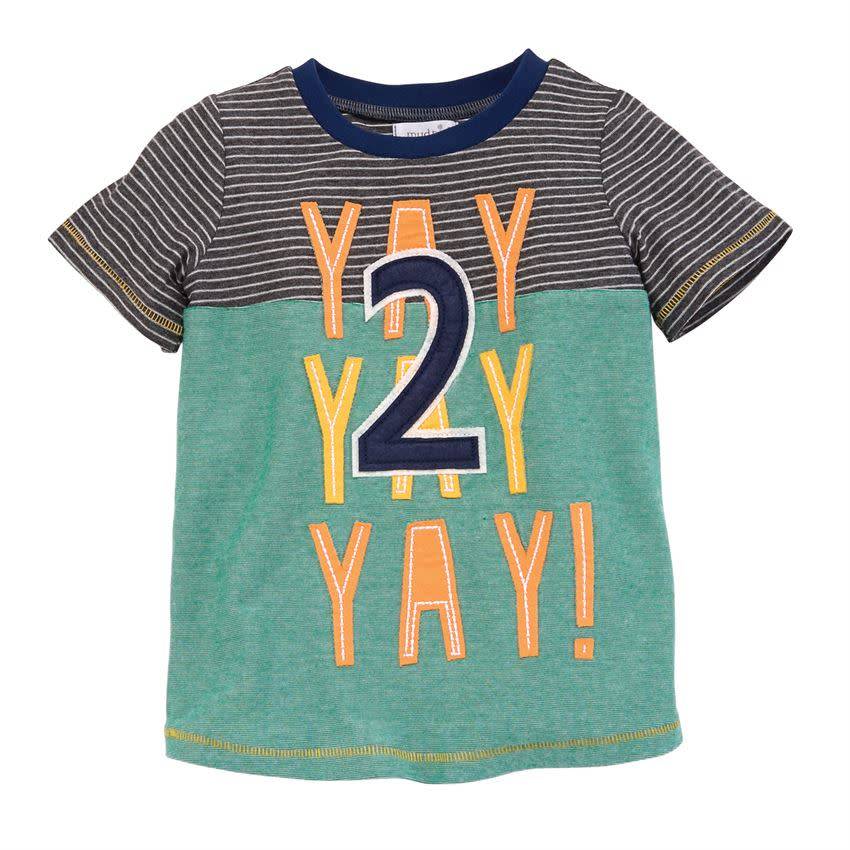 MUD PIE YAY T-SHIRT MUD PIE YAY T-SHIRT